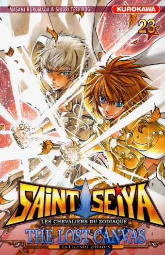 Couverture du manga Saint-Seiya – les chevaliers du zodiaque – the lost canvas – la légende d’Hadès Tome 23
