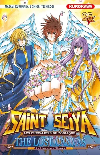 Couverture du manga Saint-Seiya – les chevaliers du zodiaque – the lost canvas – la légende d’Hadès Tome 25