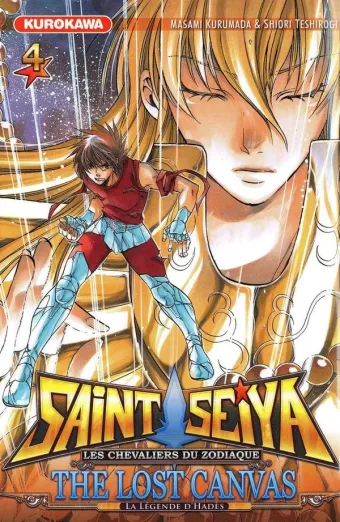 Couverture du manga Saint-Seiya – les chevaliers du zodiaque – the lost canvas – la légende d’Hadès Tome 4