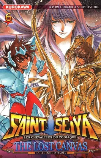 Couverture du manga Saint-Seiya – les chevaliers du zodiaque – the lost canvas – la légende d’Hadès Tome 6