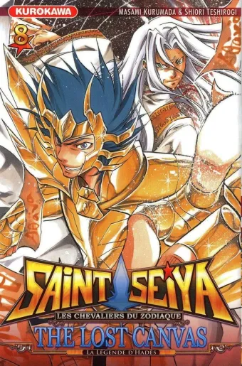 Couverture du manga Saint-Seiya – les chevaliers du zodiaque – the lost canvas – la légende d’Hadès Tome 8