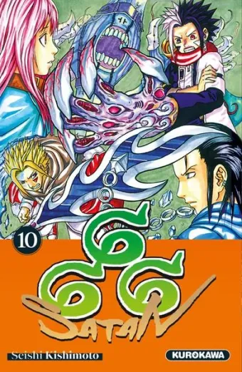 Couverture du manga Satan 666 Tome 10