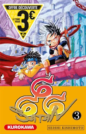 Couverture du manga Satan 666 Tome 3
