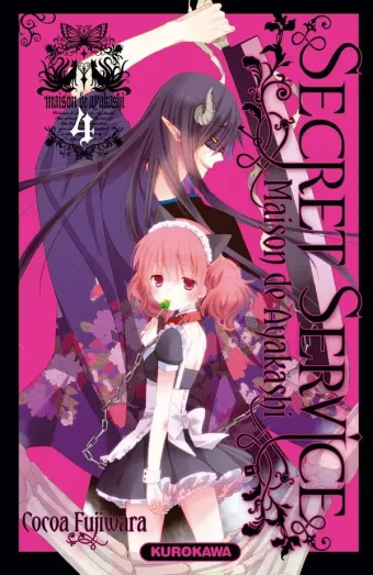 Couverture du manga Secret service – maison de Ayakashi Tome 4