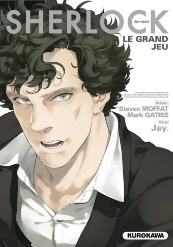 Couverture du manga Sherlock Tome 3, « Le grand jeu »