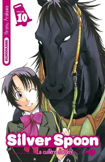 Couverture du manga Silver spoon – la cuillère d’argent Tome 10