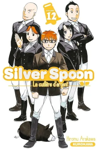 Couverture du manga Silver spoon – la cuillère d’argent Tome 12