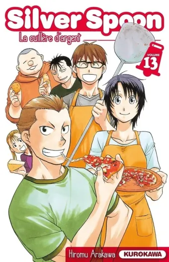 Couverture du manga Silver spoon – la cuillère d’argent Tome 13