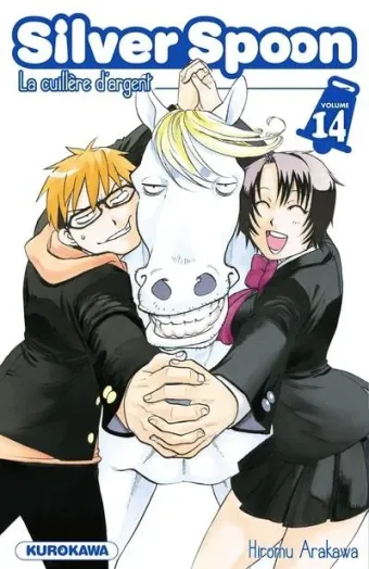 Couverture du manga Silver spoon – la cuillère d’argent Tome 14