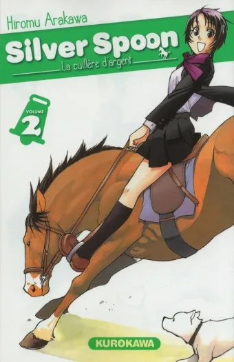 Couverture du manga Silver spoon – la cuillère d’argent Tome 2