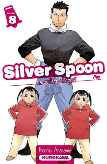 Couverture du manga Silver spoon – la cuillère d’argent Tome 8