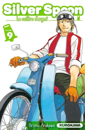 Couverture du manga Silver spoon – la cuillère d’argent Tome 9