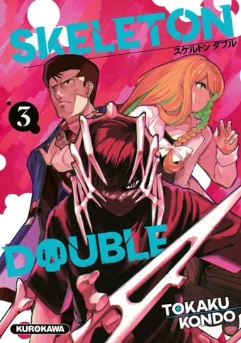 Couverture du manga Skeleton double Tome 3