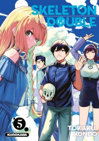 Couverture du manga Skeleton double Tome 5