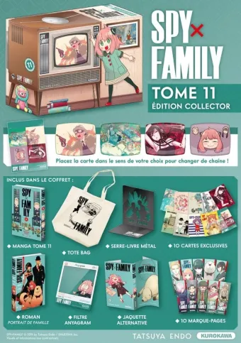 Couverture du manga Spy x family Tome 11
