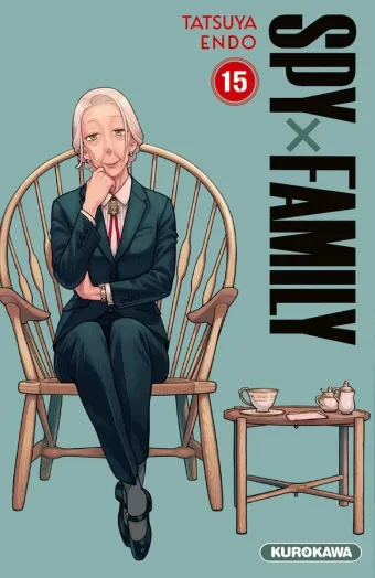 Couverture du manga Spy x family Tome 15