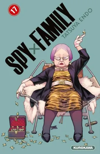 Couverture du manga Spy x family Tome 17