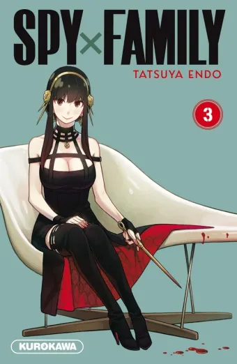 Couverture du manga Spy x family Tome 3