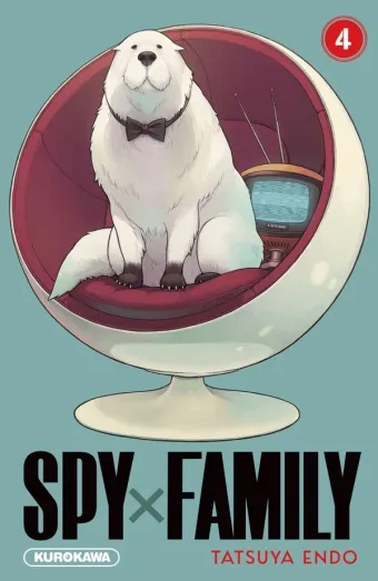 Couverture du manga Spy x family Tome 4