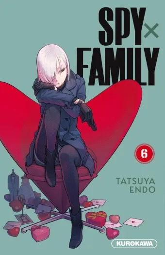 Couverture du manga Spy x family Tome 6