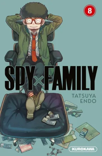 Couverture du manga Spy x family Tome 8