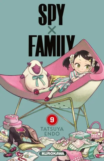 Couverture du manga Spy x family Tome 9