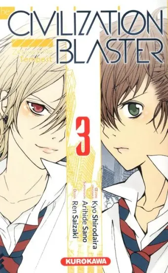 Couverture du manga The civilization blaster – zetsuen no tempest Tome 3