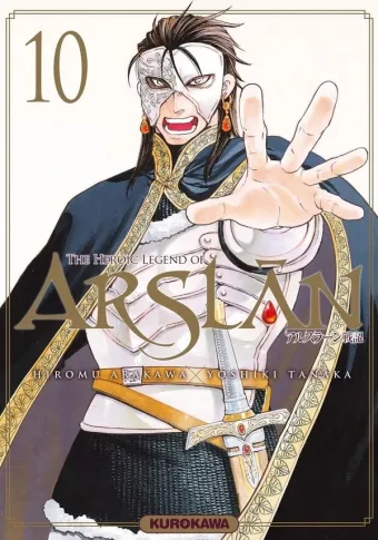 Couverture du manga The heroic legend of Arslân Tome 10