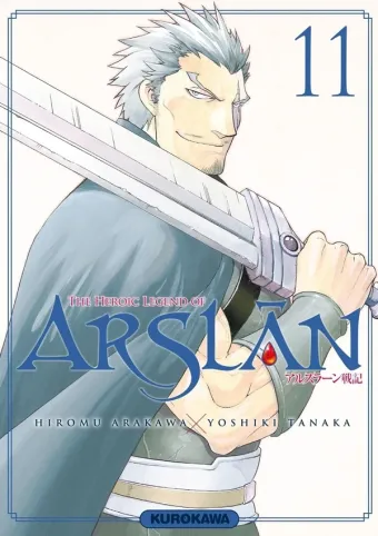 Couverture du manga The heroic legend of Arslân Tome 11