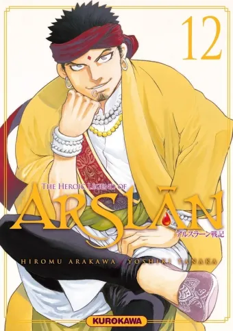 Couverture du manga The heroic legend of Arslân Tome 12