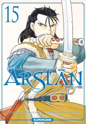 Couverture du manga The heroic legend of Arslân Tome 15