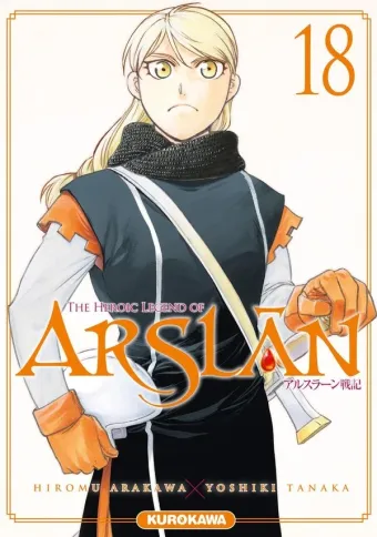Couverture du manga The heroic legend of Arslân Tome 18