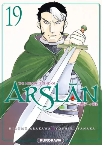 Couverture du manga The heroic legend of Arslân Tome 19
