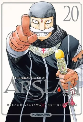 Couverture du manga The heroic legend of Arslân Tome 20