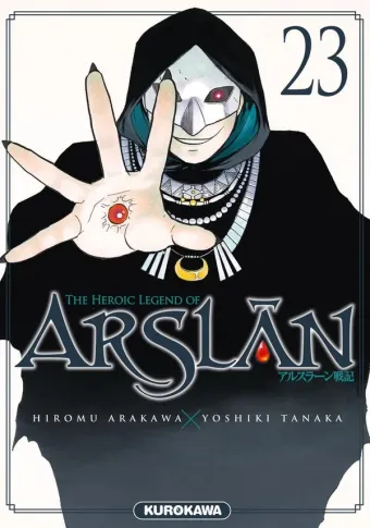 Couverture du manga The heroic legend of Arslân Tome 23