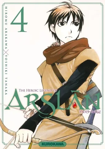 Couverture du manga The heroic legend of Arslân Tome 4