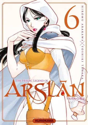 Couverture du manga The heroic legend of Arslân Tome 6