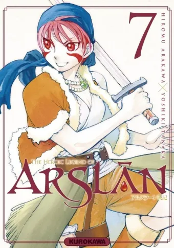 Couverture du manga The heroic legend of Arslân Tome 7