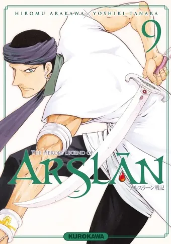 Couverture du manga The heroic legend of Arslân Tome 9