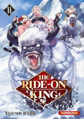 Couverture du manga The ride-on king Tome 11