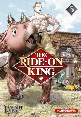 Couverture du manga The ride-on king Tome 5
