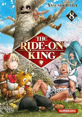 Couverture du manga The ride-on king Tome 8