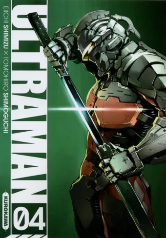 Couverture du manga Ultraman Tome 4