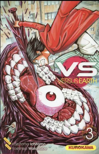 Couverture du manga Versus earth Tome 3
