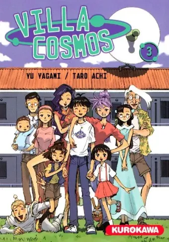 Couverture du manga Villa Cosmos Tome 3