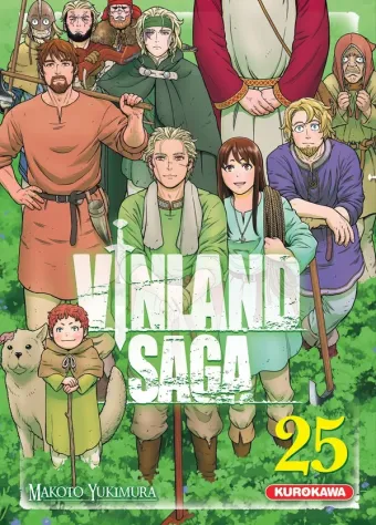 Couverture du manga Vinland saga Tome 25