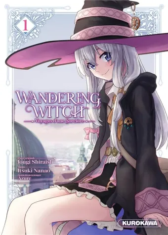 Couverture du manga Wandering witch – voyages d’une sorcière Tome 1