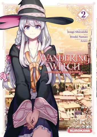Couverture du manga Wandering witch – voyages d’une sorcière Tome 2