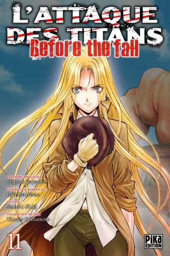Couverture du manga L’Attaque des Titans – Before the Fall L'Attaque des Titans - Before the Fall · Tome 11, « Tome 11 »