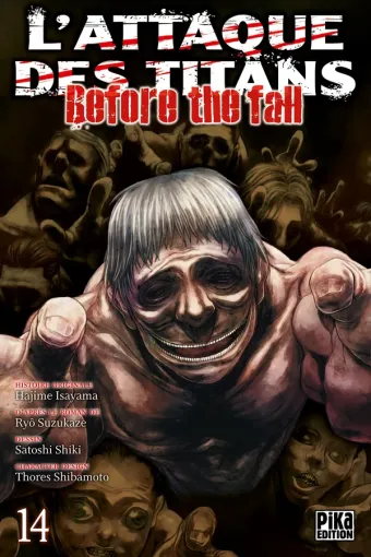 Couverture du manga L’Attaque des Titans – Before the Fall L'Attaque des Titans - Before the Fall · Tome 14, « Tome 14 »